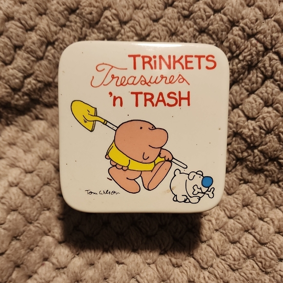 Other - Vintage Ziggy Small Trinkets Treasures 'n Trash Box